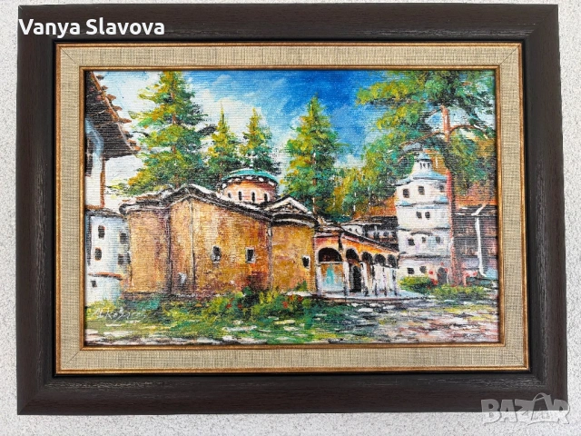 Нова картина “Троянски манастир”, снимка 2 - Картини - 53912406