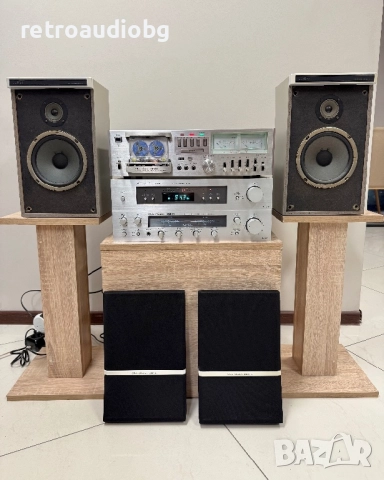 🔊Ретро аудио сет Fisher - триглав дек, усилвател и тунер + опция тонколони Fisher🔊, снимка 2 - Аудиосистеми - 52452783