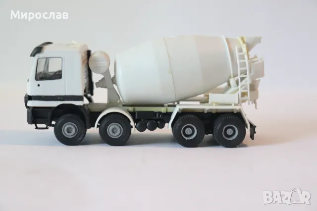 KIBRI H0 1/87 КАМИОН MERCEDES BENZ ACTROS БЕТОНОВОЗ МОДЕЛ