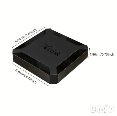 ТВ Приемник/Мултимедия, Smart Устройство X96Q Android TV Box, WiFi, 4K, 2+16GB, БЕЗПЛАТНА ТЕЛЕВИЗИЯ!, снимка 6 - Приемници и антени - 50409137