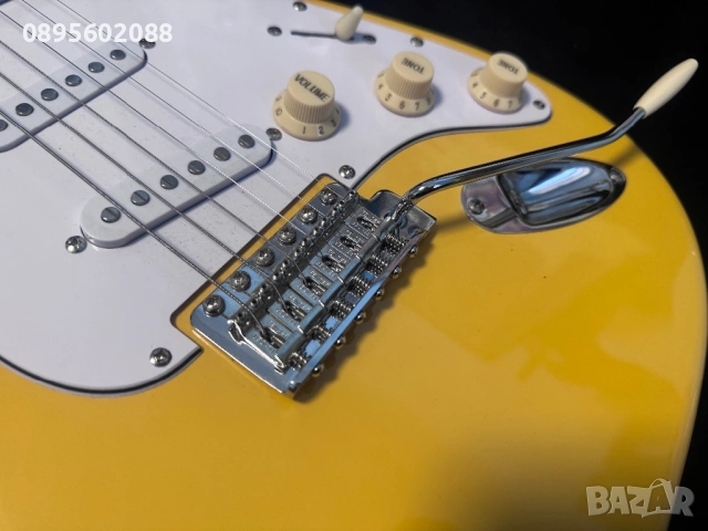 Китара Fender Yngwie Malmsteen Strat Copy Model, снимка 3 - Китари - 53730676