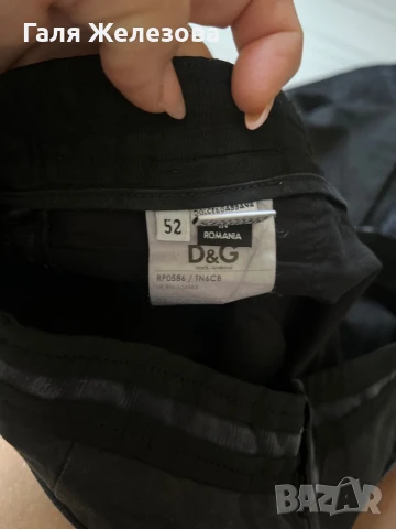 D&G- мъжки панталон, снимка 3 - Панталони - 51362390