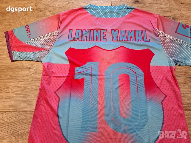 Футболна фланелка на Ламин Ямал #Барселона – специално издание!!!, снимка 3 - Футбол - 52063962