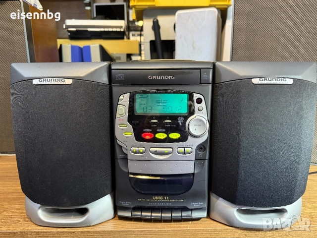 Grundig HiFi Micro System UMS 11, снимка 4 - Аудиосистеми - 52158690
