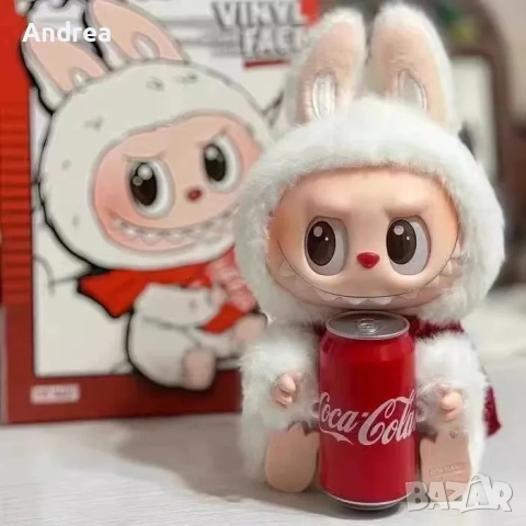 Играчка Labubu Blindbox Cocacola, снимка 2 - Кукли - 52687169