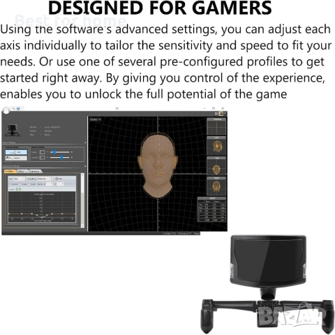 Проследяване на зрението на главата за TrackNP 5 6DOF , снимка 5 - Друга електроника - 53901709