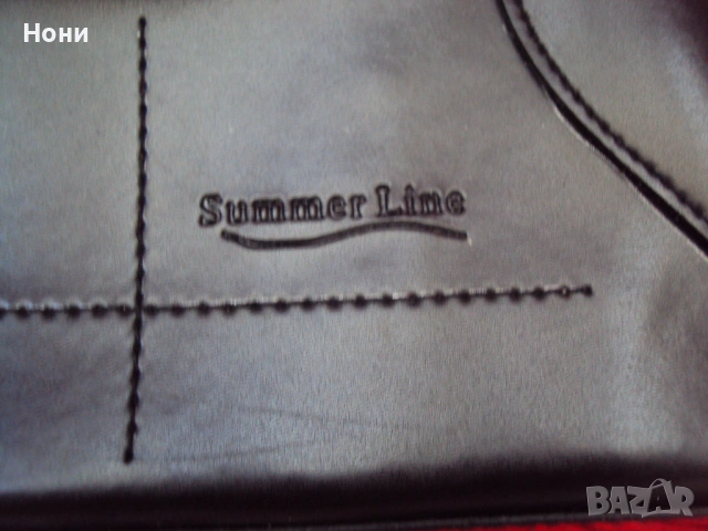 Дамска малка черна чанта от еко кожа., снимка 3 - Чанти - 53745003