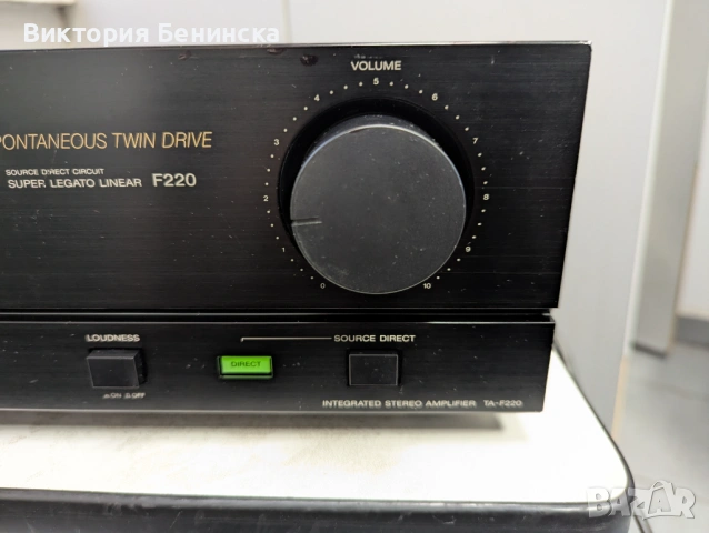 Sony TA F 220, снимка 3 - Ресийвъри, усилватели, смесителни пултове - 53918199