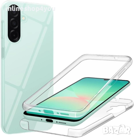 Прозрачен 360° Градуса Кейс Samsung Galaxy A26
