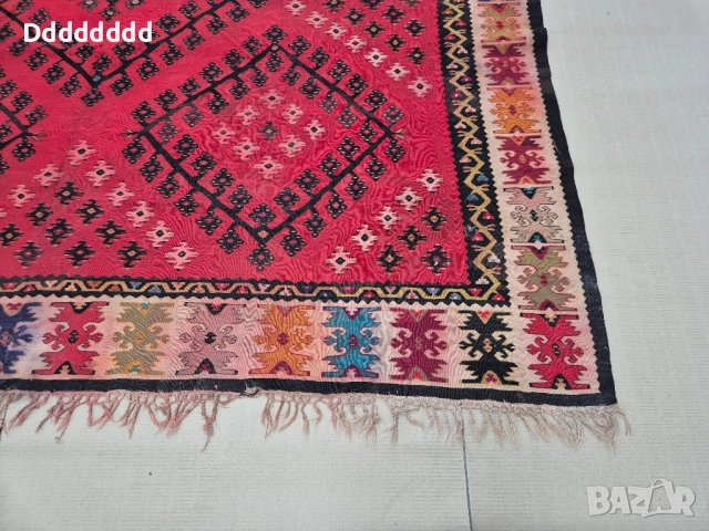 Стар Пиротски килим , снимка 4 - Колекции - 52225381
