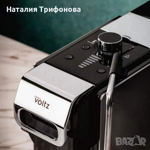 Еспресо машина 8в1 Oliver Voltz OV51171N8M – За капсули и мляно кафе, 1450W, 19 Bar, 5 адаптера 5VS1, снимка 6 - Кафемашини - 54100659