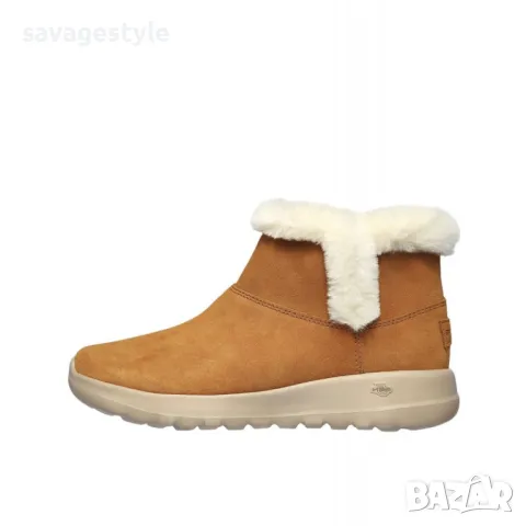 Дамски обувки SKECHERS On-The-Go Joy Snow Boots Brown, снимка 4 - Дамски боти - 47374548