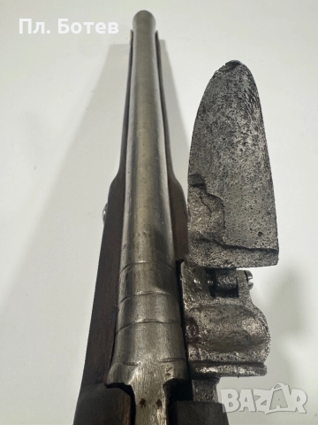 Стар кремъчен пищов, пистолет, револвер, снимка 8 - Антикварни и старинни предмети - 51860817