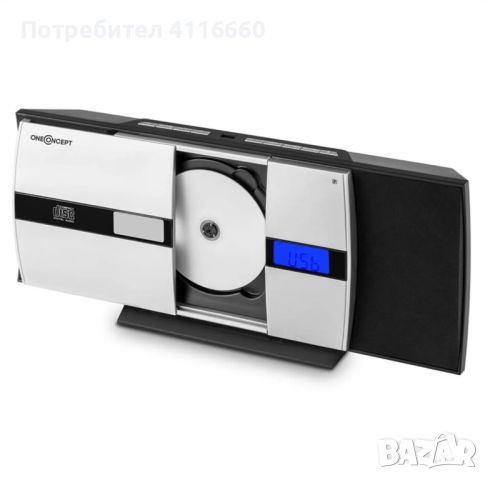 Стерео система, CD, USB, MP3, FM, AUX, будилник, снимка 2 - Ресийвъри, усилватели, смесителни пултове - 46024299