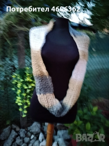 ръчно изработени шалове, снимка 6 - Шалове - 52116902