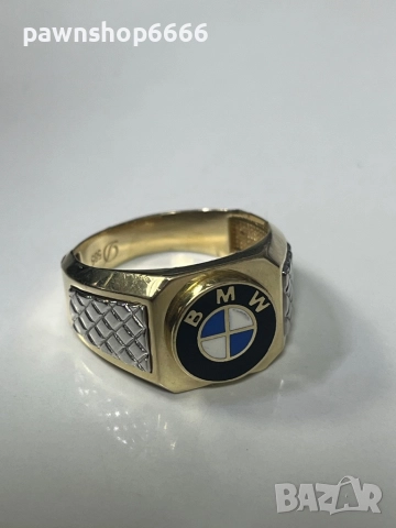 Златен пръстен 14 карата, снимка 2 - Пръстени - 51988762