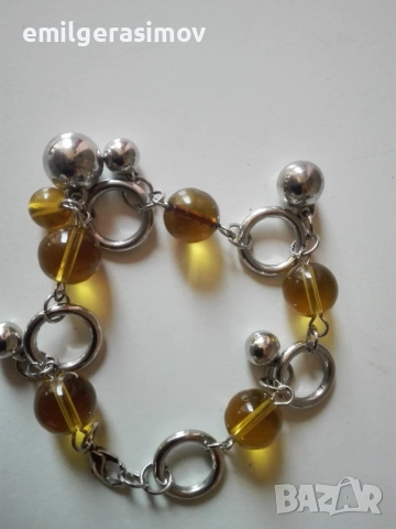 Бижута - колиета , гривни , брошка , медни халки ., снимка 7 - Колиета, медальони, синджири - 20897056