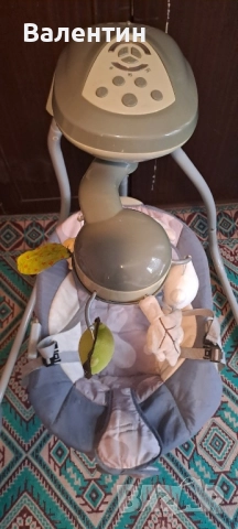 Електрическа люлка фишър прайс!, снимка 5 - За бебешки колички - 52286967