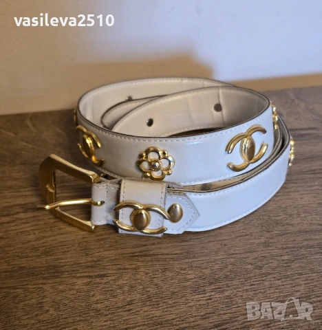 Италиански дамски колан от естествена кожа , снимка 3 - Колани - 53891202