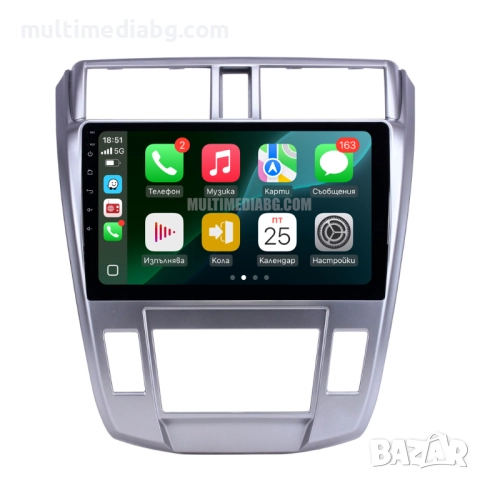 Honda City 2008-2013 Мултимедия Навигация Android