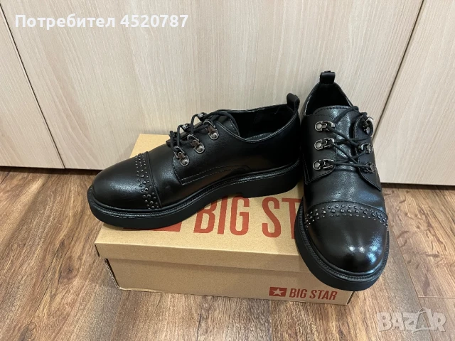 Big Star официални обувки, 38 номер, снимка 2 - Дамски елегантни обувки - 51083724