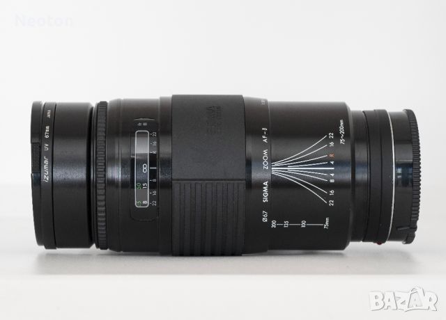 Обектив Sigma AF 75-200 mm f/2.8-3.5 за Sony A, снимка 2 - Обективи и филтри - 45818538