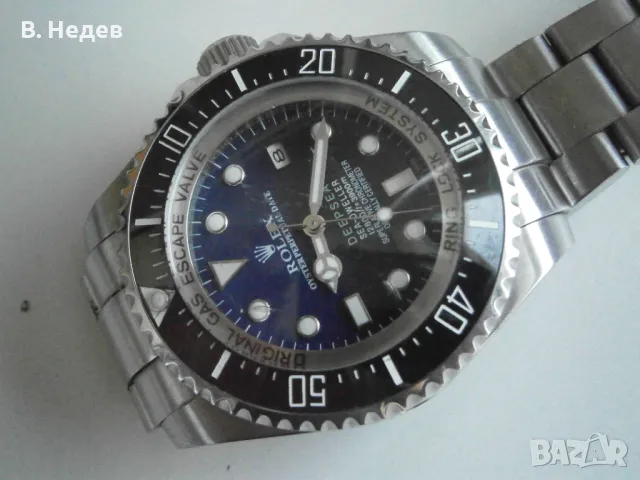 ROLEX, Deepsea, Seadweller (морски обитател), diver, 44mm, масивен часовник!, снимка 3 - Мъжки - 47168241