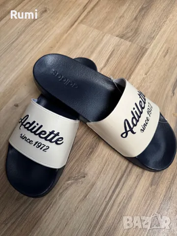 Унисекс нови оригинални чехли  adidas adilette ! 42,43,44 н, снимка 9 - Мъжки чехли - 48435485