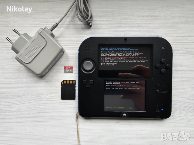 Nintendo 2DS - 128GB + 90 Игри, снимка 3 - Nintendo конзоли - 53454822