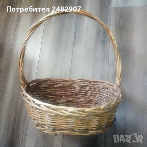 Стара кошница, снимка 2 - Антикварни и старинни предмети - 51271168