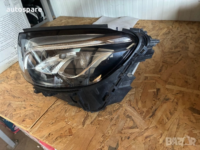 Ляв фар Mercedes GLC. W253. Мерцедес ГЛС. С забележки. , снимка 2 - Части - 54053201