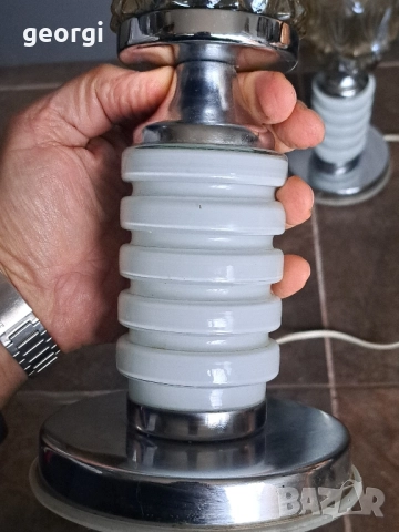 две български нощни лампи, снимка 7 - Настолни лампи - 52671789