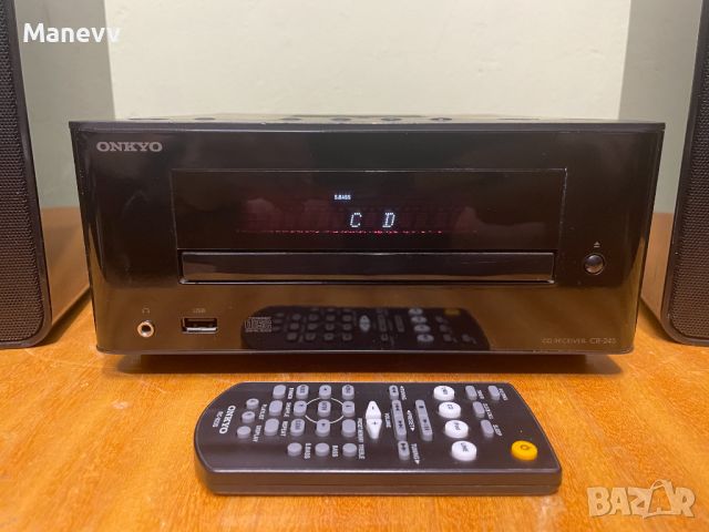 Onkyo CR 245 аудиосистема USB CD FM, снимка 2 - Ресийвъри, усилватели, смесителни пултове - 45453586