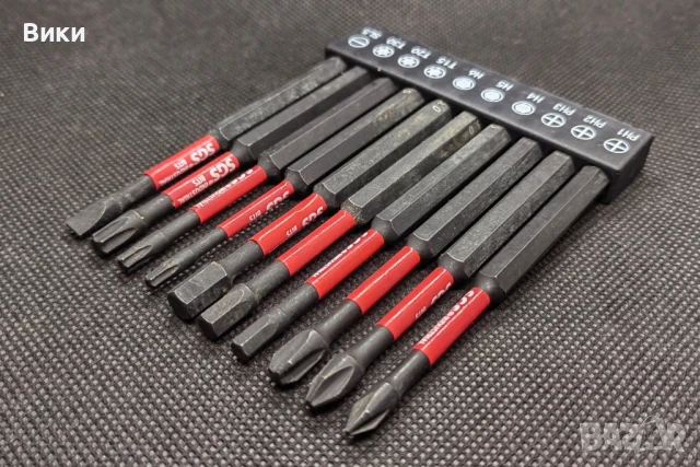 Ударни накрайници, битове PH PZ TX Torx SQ SL Hex, снимка 12 - Отвертки - 49262963