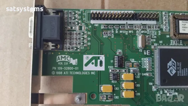 Видео карта Compaq ATi 3D Rage IIC 8MB AGP, снимка 7 - Видеокарти - 42480729