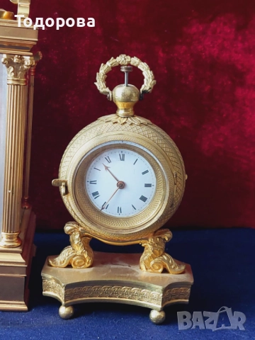 Три каретни часовника''French Carriage Clock with Repeater'', снимка 3 - Колекции - 52029531