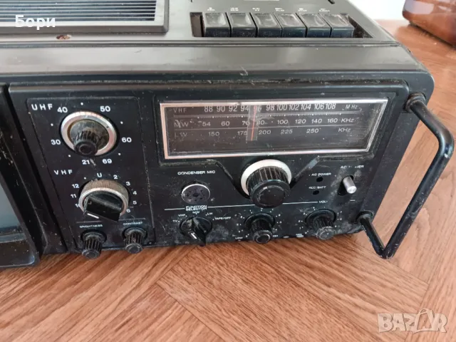 Plustron TVRC 7D - TV Radio Cassette , снимка 4 - Радиокасетофони, транзистори - 47024217