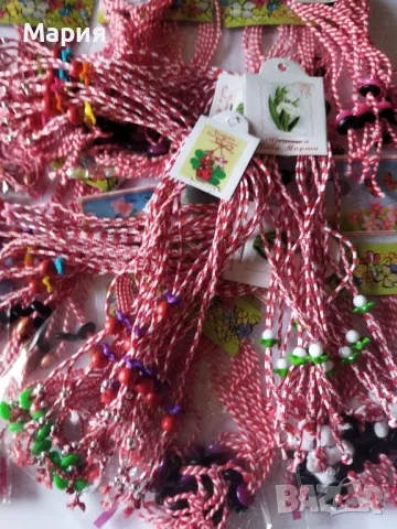 Мартеници 10 бр във връзка различни модели , снимка 4 - Гривни - 49088295