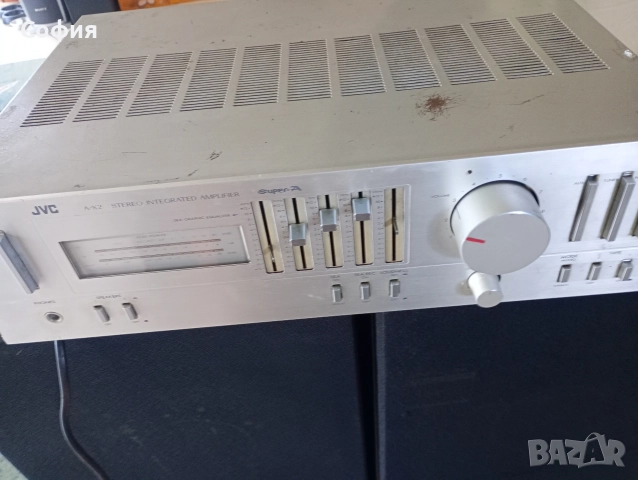 Усилвател JVC A-X 2, снимка 4 - Ресийвъри, усилватели, смесителни пултове - 52865048
