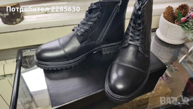 Зимни обувки MONNI - супер качество - 41 номер, снимка 5 - Мъжки боти - 53784313