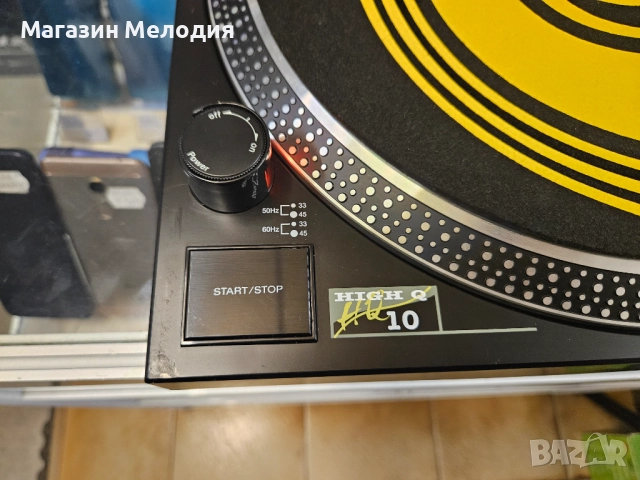 Грамофон JB SYSTEMS HIGH Q 10 В отлично техническо и визуално състояние., снимка 8 - Грамофони - 48205335