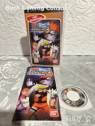 Naruto Ultimate Ninja Heroes 3 / PSP Като нова!