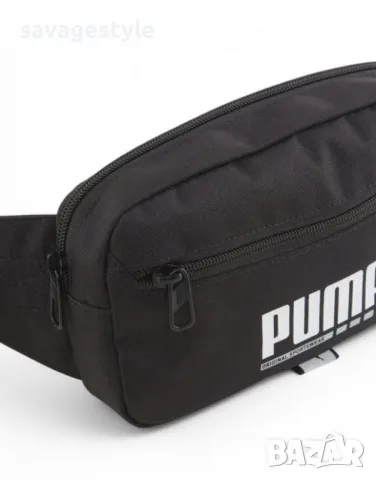 Чанта PUMA Plus Sports Waist Bag Black, снимка 3 - Чанти - 49203355