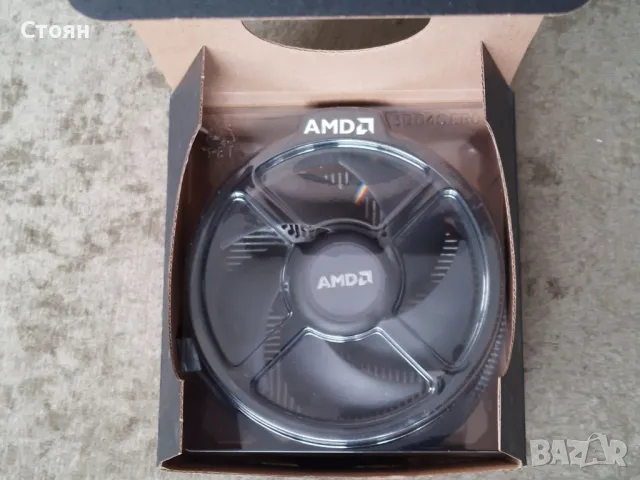 Стоков охладител AMD Wraith Stealth, socket AM4, неизползван, снимка 1