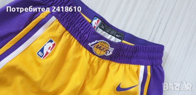 Nike NBA Dri - Fit Los Angeles Lakers Short Mens Size 34/ - M  НОВО! ОРИГИНАЛ! Мъжки Къси Панталони!, снимка 10 - Къси панталони - 45266678