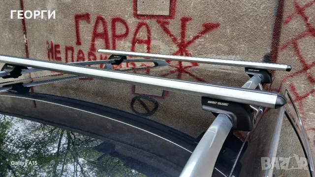 Напречни Оригинален Алуминиеви греди MONТ BLANK. 129лв СТАВАТ ЗА ПОВЕЧЕТО КОМБИТА, снимка 7 - Аксесоари и консумативи - 49941857