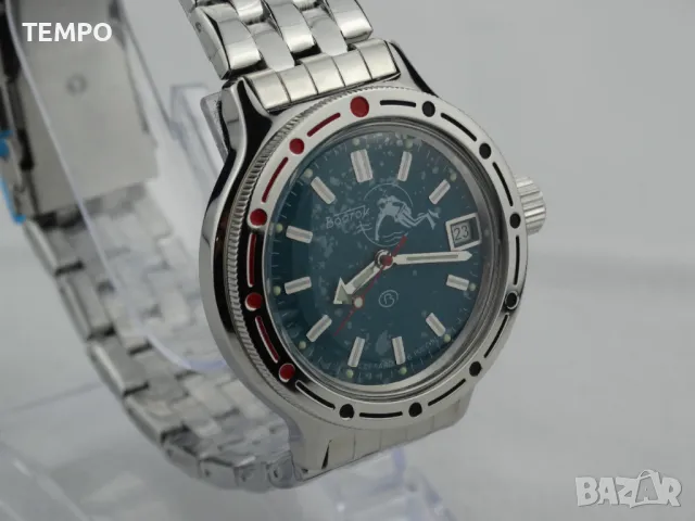 ВОСТОК АМФИБИЯ АВТОМАТИЧЕН-"SCUBA DUDE" ref: 420059, снимка 15 - Мъжки - 43232645