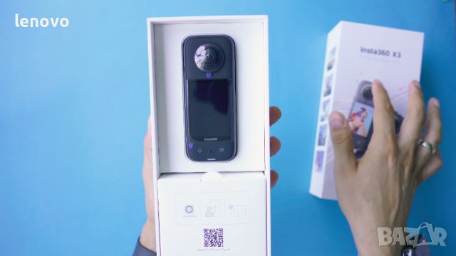 сферична 360-градусова Камера Insta360 X3 , снимка 3 - Камери - 46567366