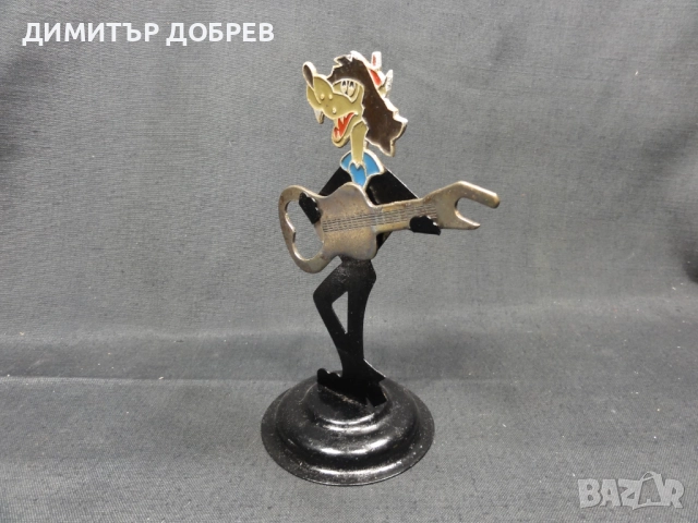 СТАРА РЕТРО СОЦ СССР НАСТОЛНА ФИГУРКА - ОТВАРАЧКА НУ ПОГОДИ, снимка 3 - Антикварни и старинни предмети - 51749158