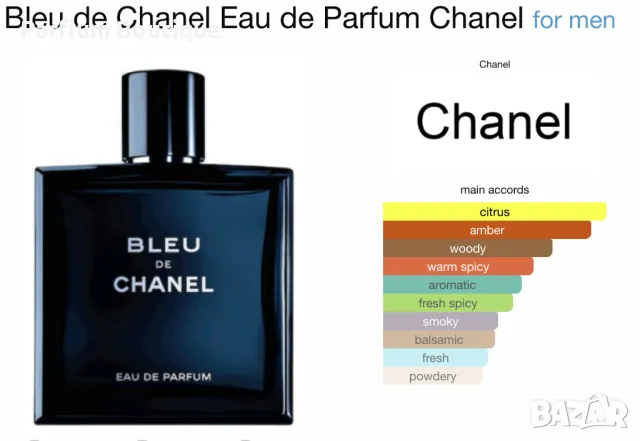 Chanel Bleu De Chanel 100ml EDP, снимка 2 - Мъжки парфюми - 48447359